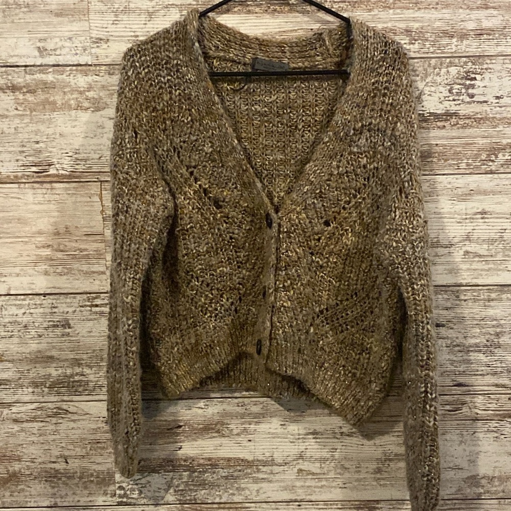 El Samanda made in Italy Cozy Brown Knit Sweater